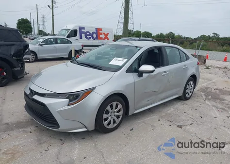 2024 Toyota Corolla Le z USA, uszkodzony, nr VIN 5YFB4MDE7RP202413